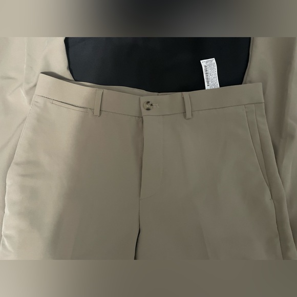 Zara slim fit suit pants color beige - Picture 4 of 6